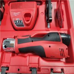 CALIFORNIA AS-IS MILWAUKEE M12 FORCE LOGIC PRESS TOOL