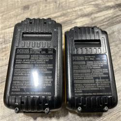 AS-IS DEWALT 20V MAX Lithium-Ion Battery Kit with 5.0Ah and 2.0Ah Battery and Charger