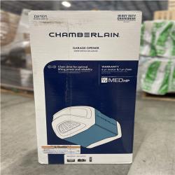 DALLAS LOCATION- NEW! CHAMBERLAIN D2101 1/2 HP Heavy-Duty Chain Drive Garage Door Opener