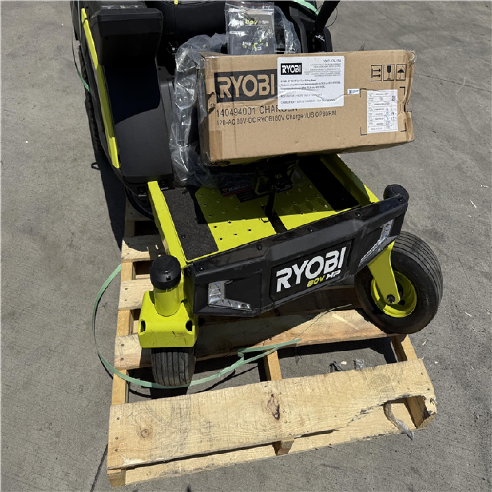 California AS-IS OUTDOOR POWER EQUIPMENT