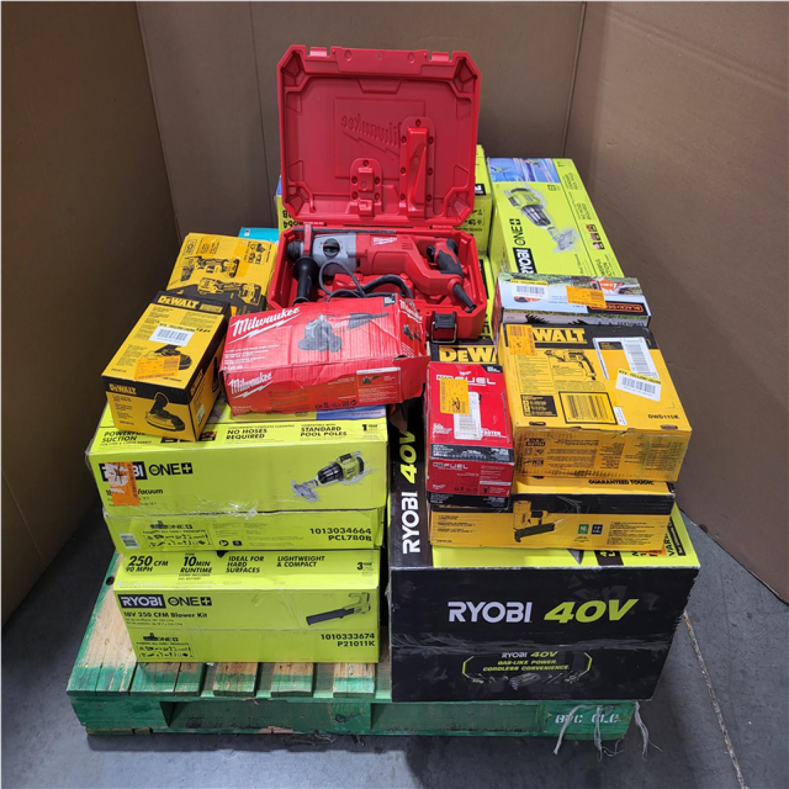 CALIFORNIA AS-IS TOOL PALLET