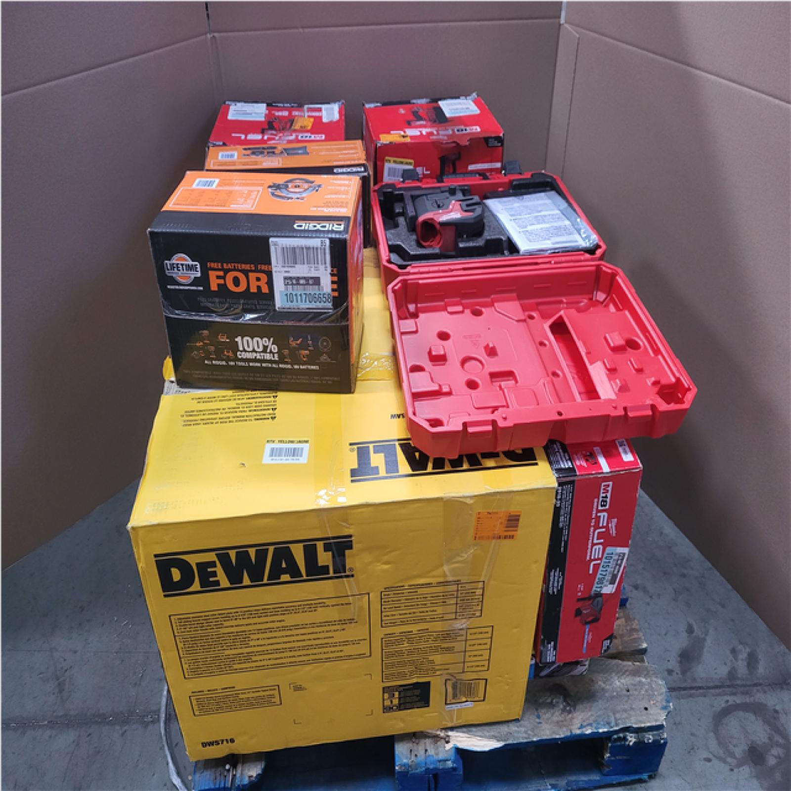 CALIFORNIA AS-IS TOOL PALLET