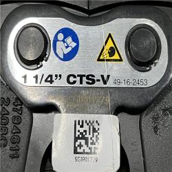 AS-IS Milwaukee Force Logic 1-1/4 in. Press Tool Jaw