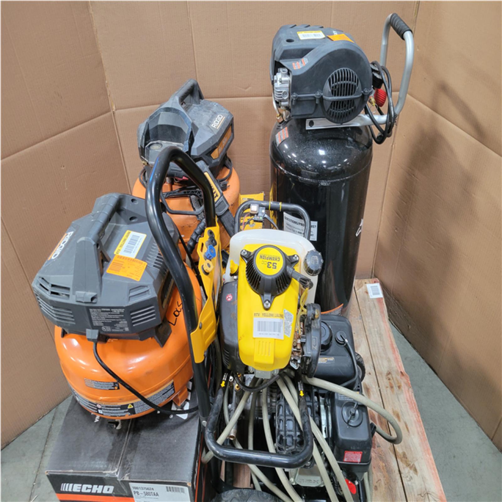 CALIFORNIA AS-IS OUTDOOR POWER EQUIPMENT