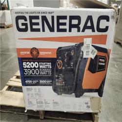 Dallas Location - As-Is Generac 5200 Watt  Inverter Generator G0089470