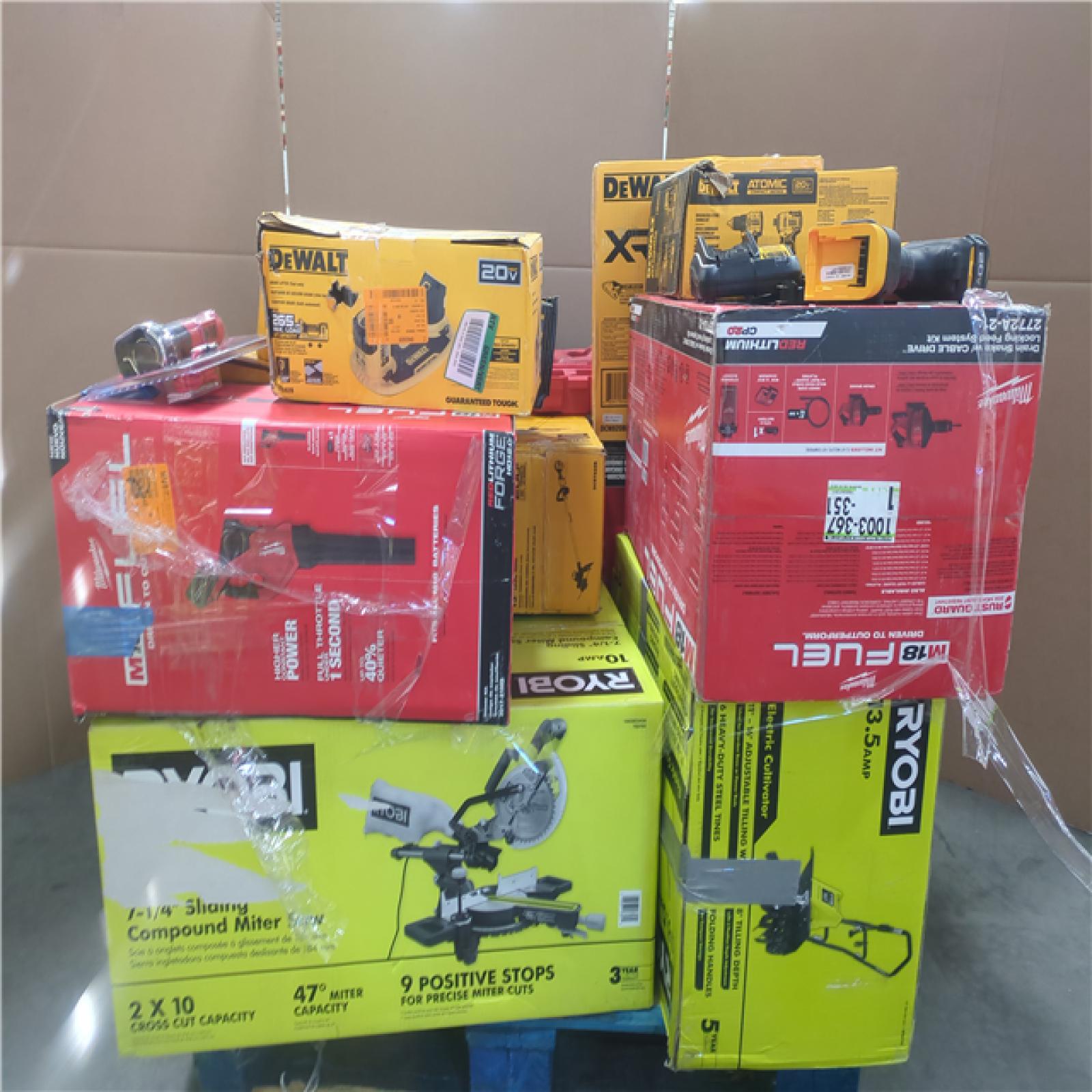 CALIFORNIA AS-IS TOOL PALLET