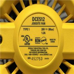 AS-IS DEWALT 20V MAX Jobsite Fan (Tool Only)
