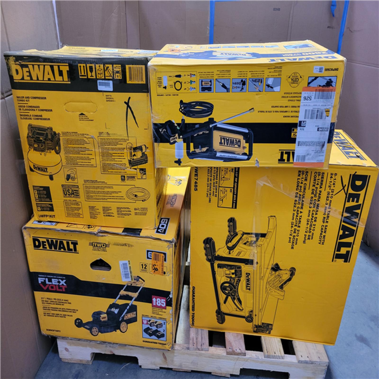CALIFORNIA AS-IS TOOL PALLET