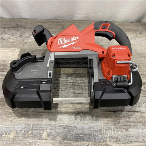 AS-IS Milwaukee FUEL 18V Lithium-Ion Brushless Cordless Deep Cut Band Saw (Tool-Only)