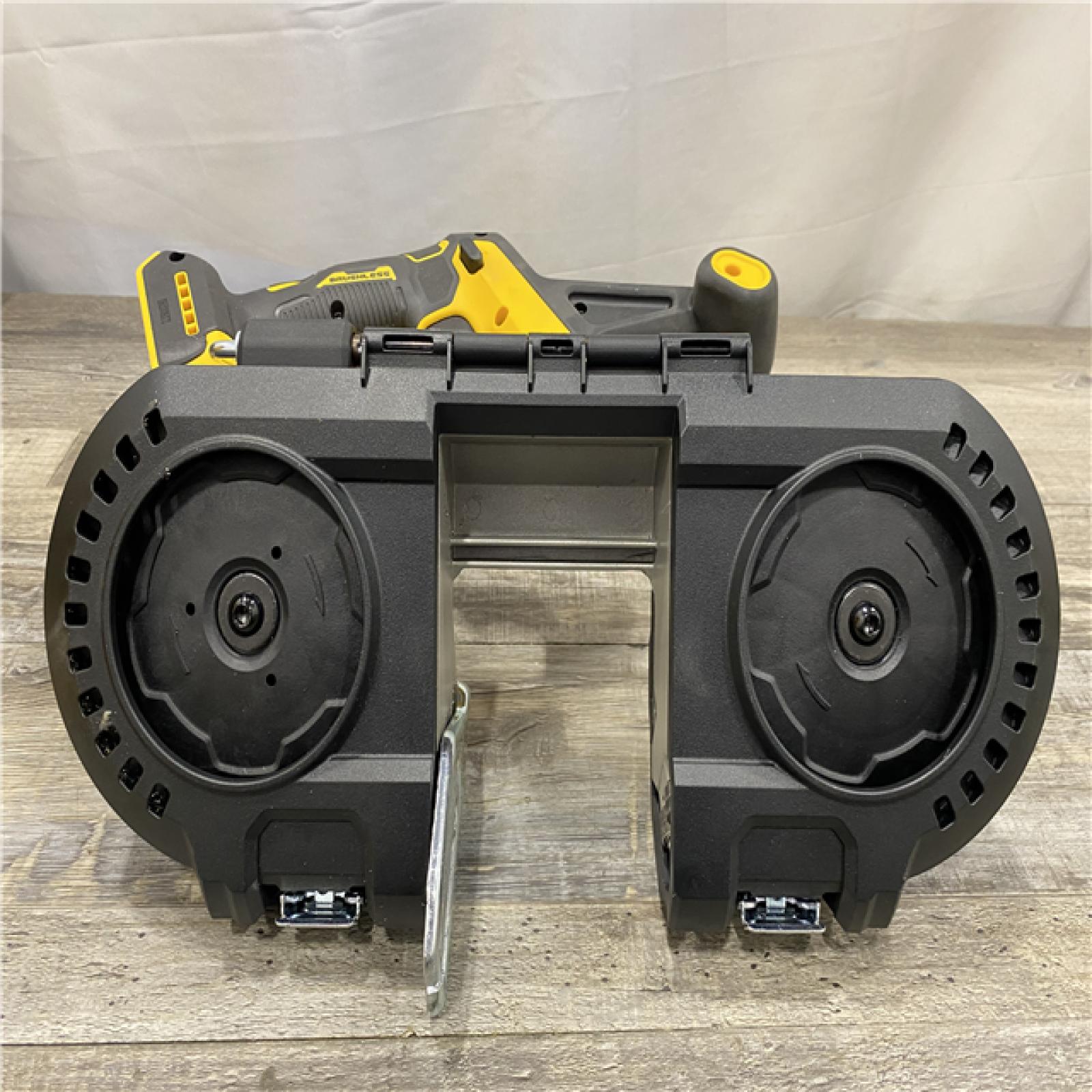 AS-IS DEWALT 20-Volt MAX 3-3/8 in. Cordless Brushless Bandsaw (Tool-Only)