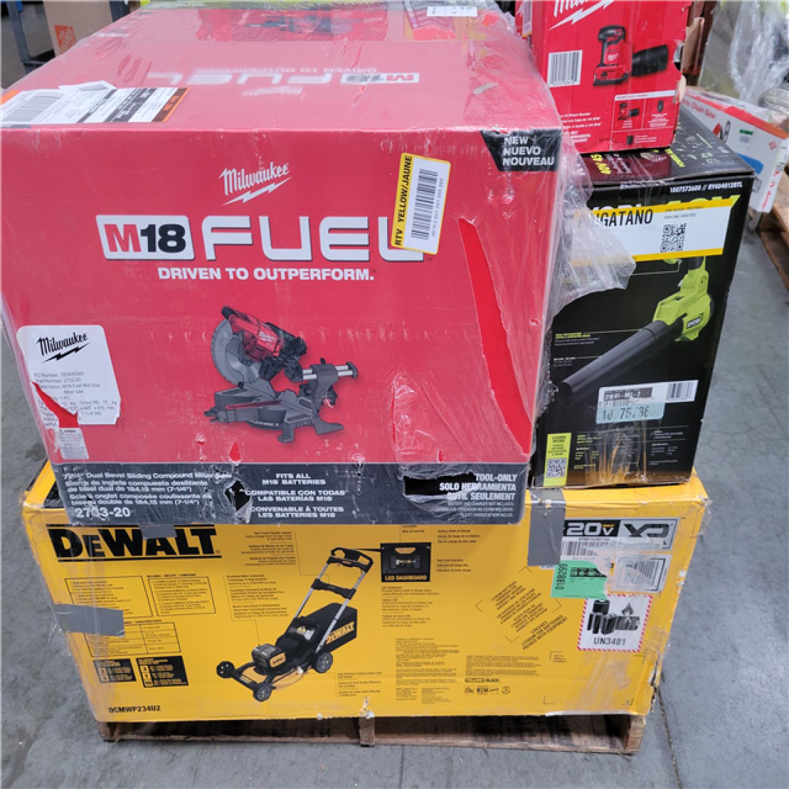 CALIFORNIA AS-IS TOOL PALLET