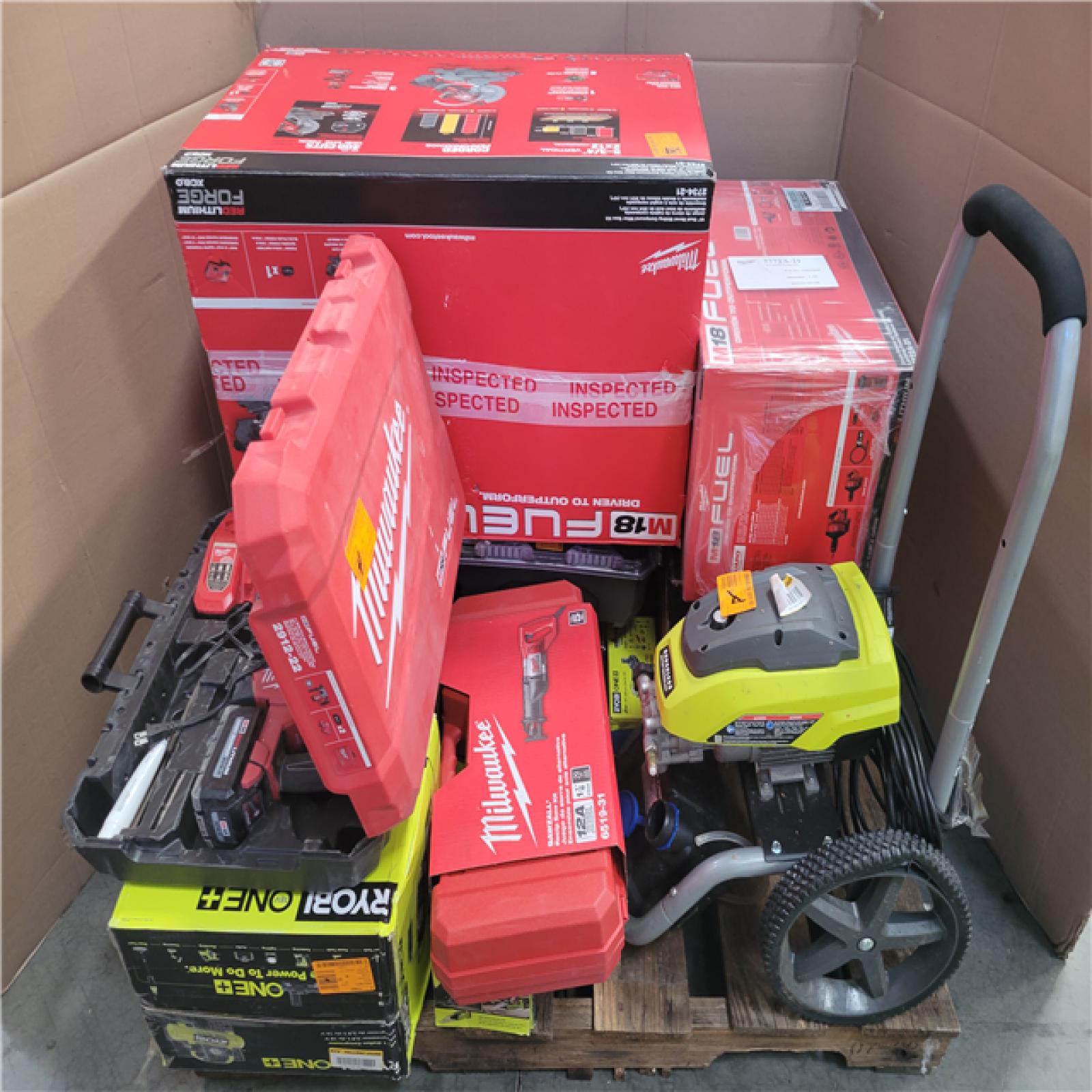 CALIFORNIA AS-IS TOOL PALLET