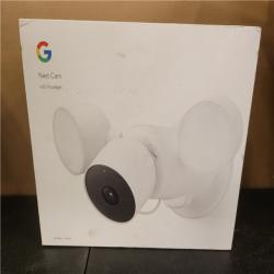 Phoenix Google Nest Cam with Floodlight - Wired Outdoor Smart Home Security Camera
