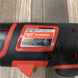 AS-IS Milwaukee M12 Cordless PEX Expansion Tool Kit with 1 in. Plastic Tubing Cutter
