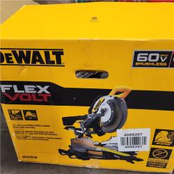 As-Is- Dewalt 60V Lithium-Ion 12 in. Cordless Sliding Miter Saw (Tool Only)