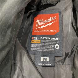 AS-IS Milwaukee Women's Medium 12-Volt Lithium-Ion Cordless AXIS Black Heated Quilted Jacket Kit