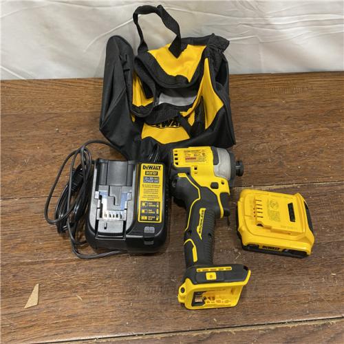 AS-IS DEWALT ATOMIC 20V MAX* Brushless Cordless Compact 1/4 in. Impact Driver Kit