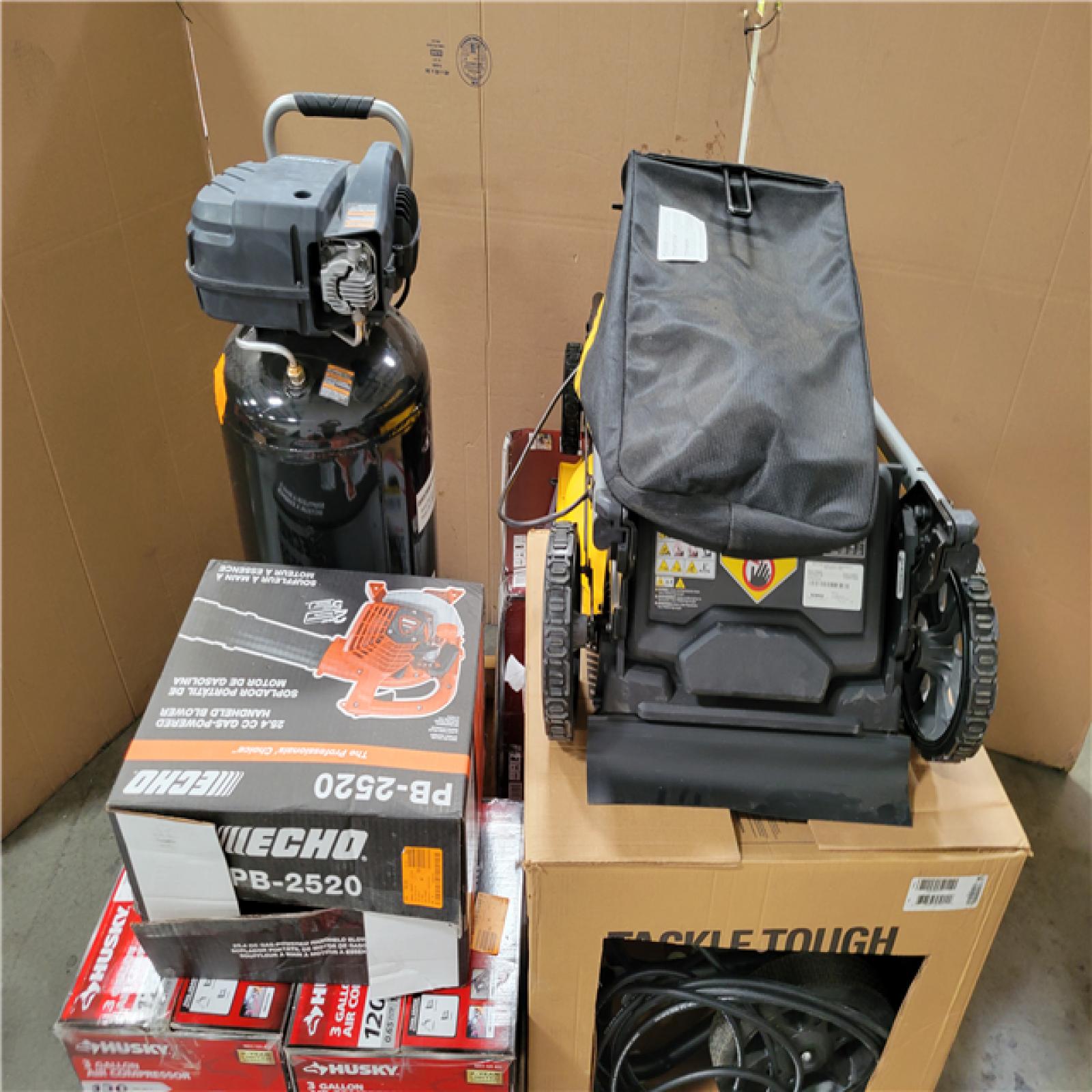 CALIFORNIA AS-IS OUTDOOR POWER EQUIPMENT