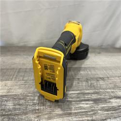 AS-IS DEWALT 20V MAX Cordless Brushless 4-1/2 in. Angle Grinder with Paddle Switch (Tool Only)