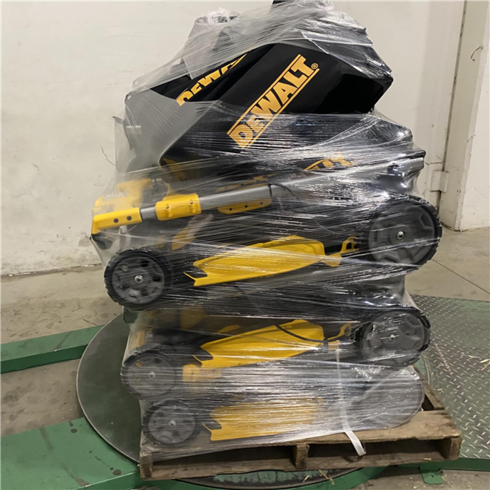 Dallas Location - As-Is DEWALT Lawn Mower Pallet