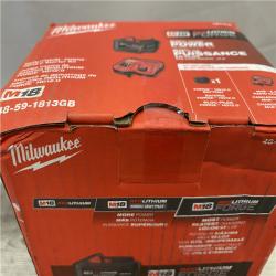 NEW - Milwaukee 18-Volt Lithium-Ion REDLITHIUM FORGE Starter Kit with 12. 0Ah Battery and Charger