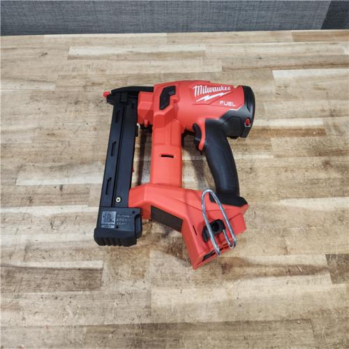 HOUSTON LOCATION - AS - IS Milwaukee FUEL 18-Volt Lithium-Ion Brushless Cordless 18-Gauge 1/4 in. Narrow Crown Stapler (Tool-Only)