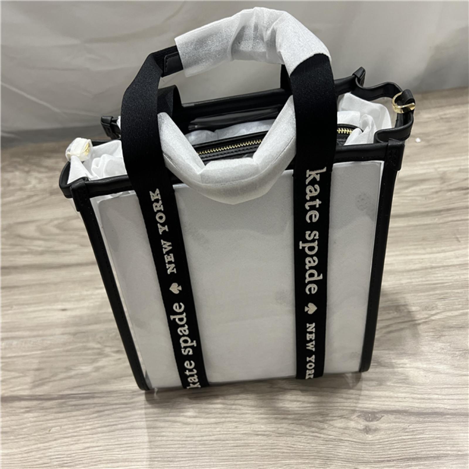 Kate Spade Kip Clear Small Tote  Black