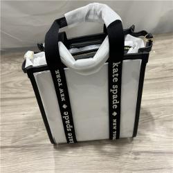 Kate Spade Kip Clear Small Tote  Black