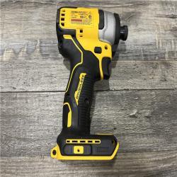 AS-IS DEWALT Atomic 20V Max Lithium-Ion Brushless Cordless Compact 1/4 in. Impact Driver Kit