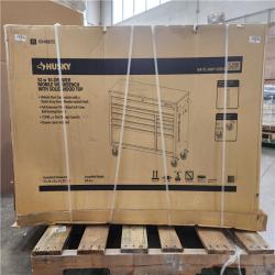 Phoenix NEW Husky Standard-Duty 52 in. W 10-Drawer Matte Army Green Mobile Workbench Cabinet with Solid Wood Top (SEALED)