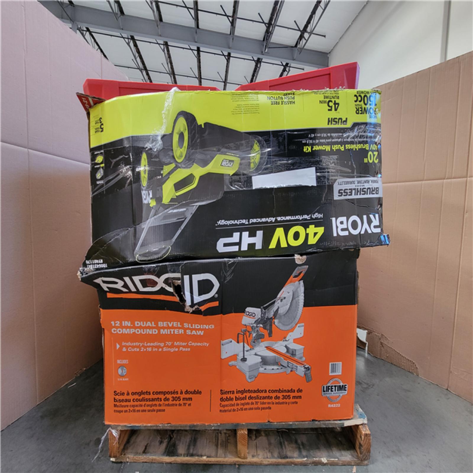 CALIFORNIA AS-IS TOOL PALLET