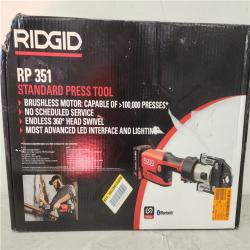Phoenix NEW RIDGID RP 351 ProPress Inline Standard Press Tool Kit (Includes Case + 2  18V Lio-Ion Batteries + Charger + 6 Press Tool Jaws