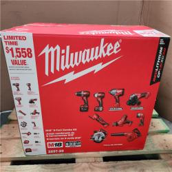 California NEW Milwaukee M18 9-Tool Combo Kit