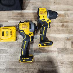 HOUSTON LOCATION - AS - IS DEWALT 2 TOOL COMBO KIT W/ (2) BATTERY & CHARGER
