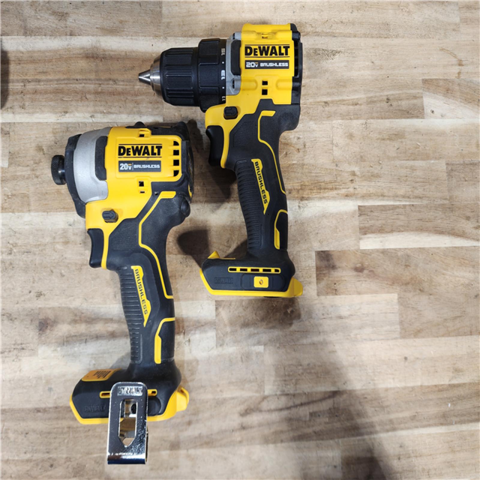 HOUSTON LOCATION - AS-IS DEWALT ATOMIC 20-Volt MAX Lithium-Ion Cordless Combo Kit
