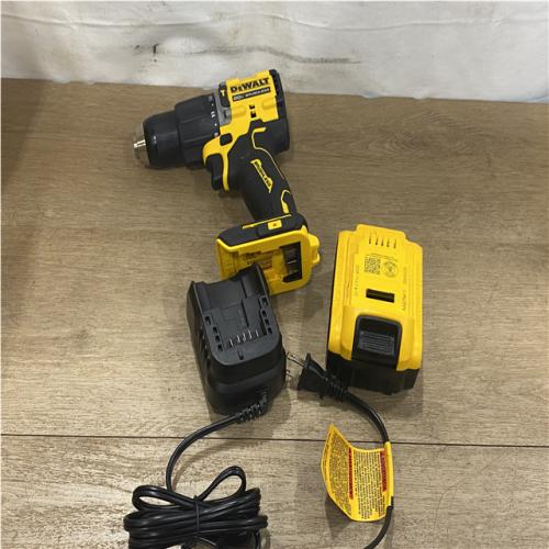 AS-IS DEWALT ATOMIC 20V Lithium-Ion Cordless 1/2 in. Hammer Drill Kit