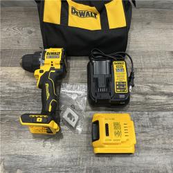 AS-IS DEWALT Atomic 20V Lithium-Ion Cordless Compact 1/2 in. Drill/Driver Kit