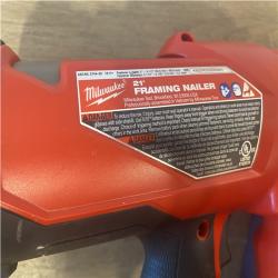 AS-IS Milwaukee FUEL 3-1/2 in 18V 21-Degree Lithium-Ion Brushless Cordless Nailer (Tool Only)