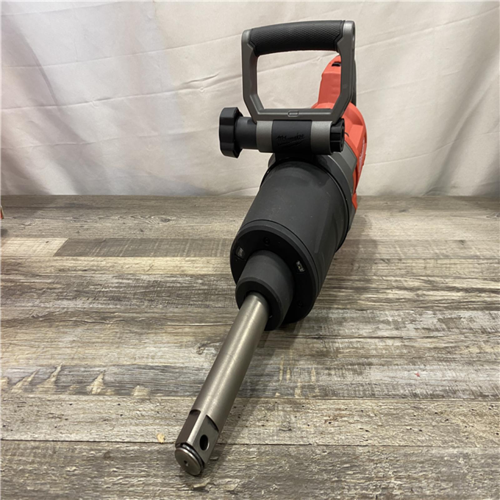 AS-IS Milwaukee FUEL 18V Lithium-Ion Brushless Cordless 1 in. Impact Wrench Extended Reach D-Handle (Tool-Only)