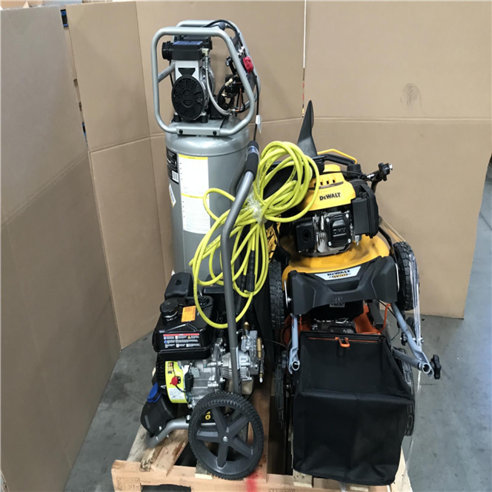 CALIFORNIA AS-IS OUTDOOR POWER EQUIPMENT