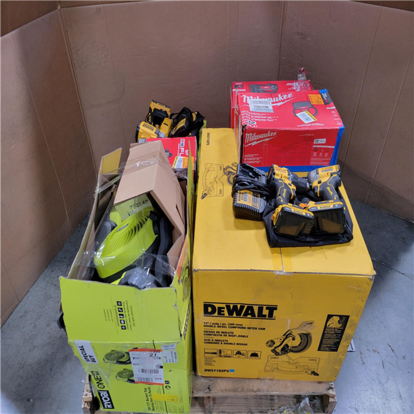 CALIFORNIA AS-IS TOOL PALLET