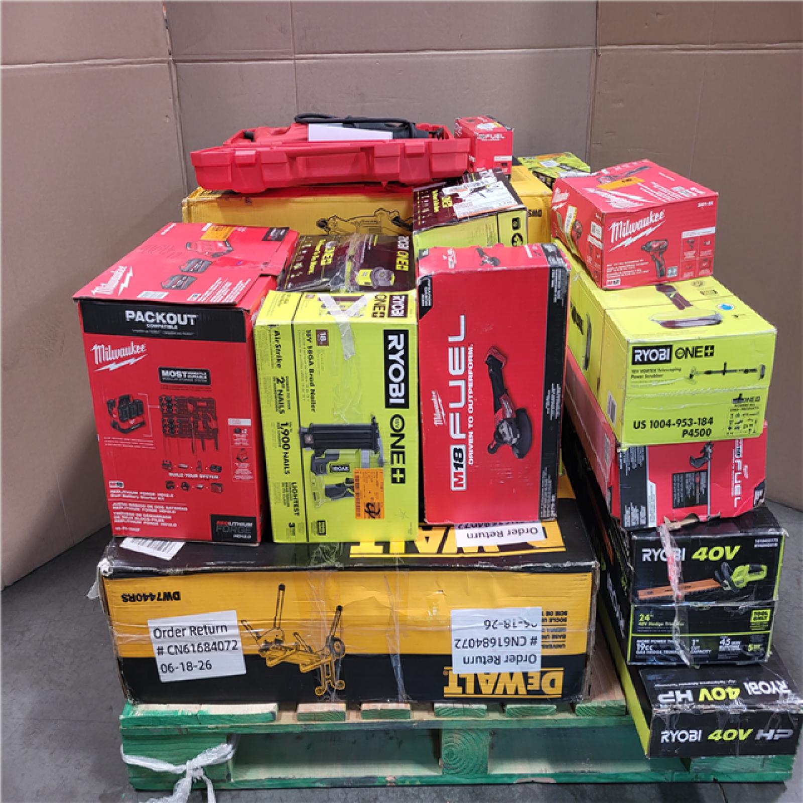 CALIFORNIA AS-IS TOOL PALLET