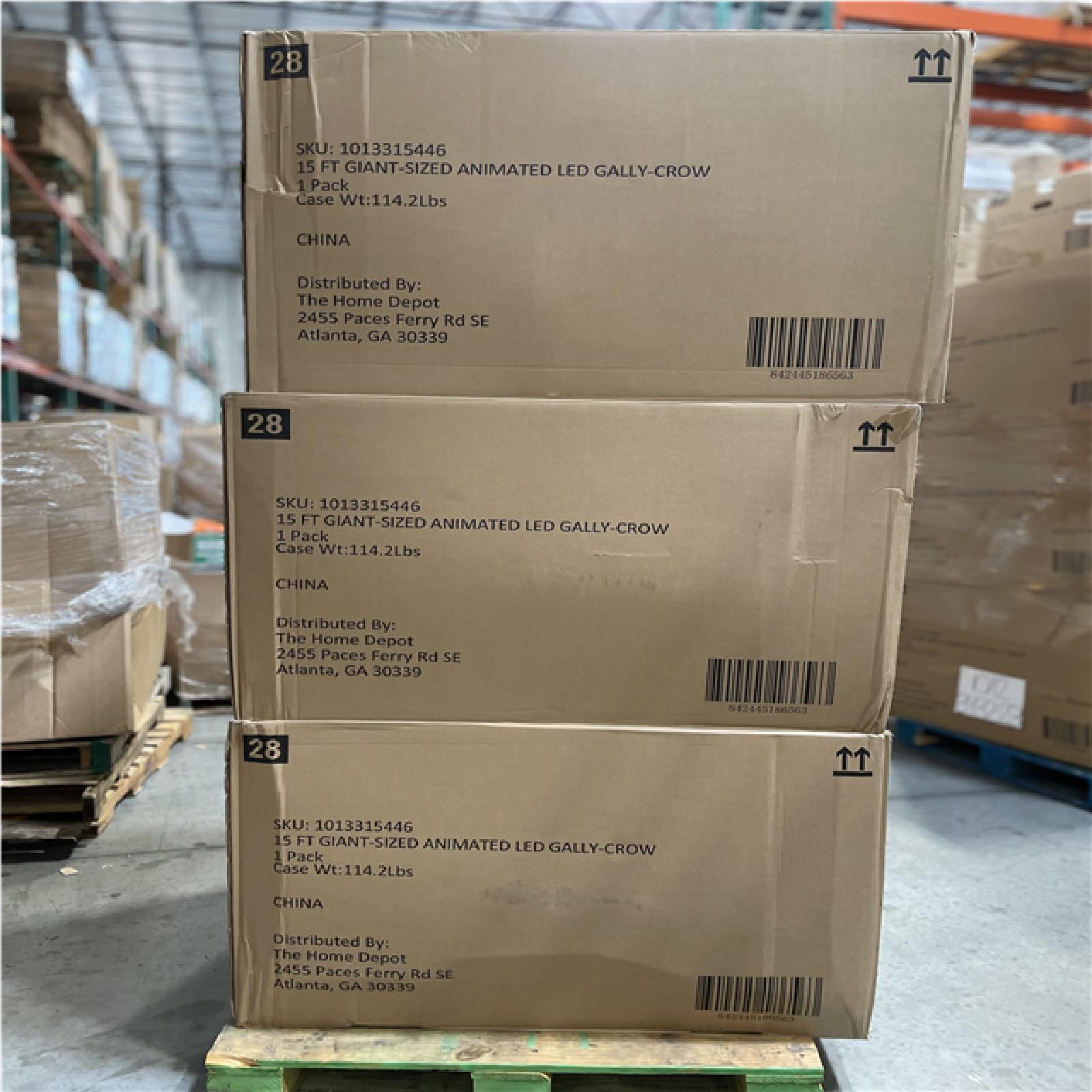 DALLAS LOCATION- AS-IS ASSORTED HALLOWEEN DECORATION PALLET