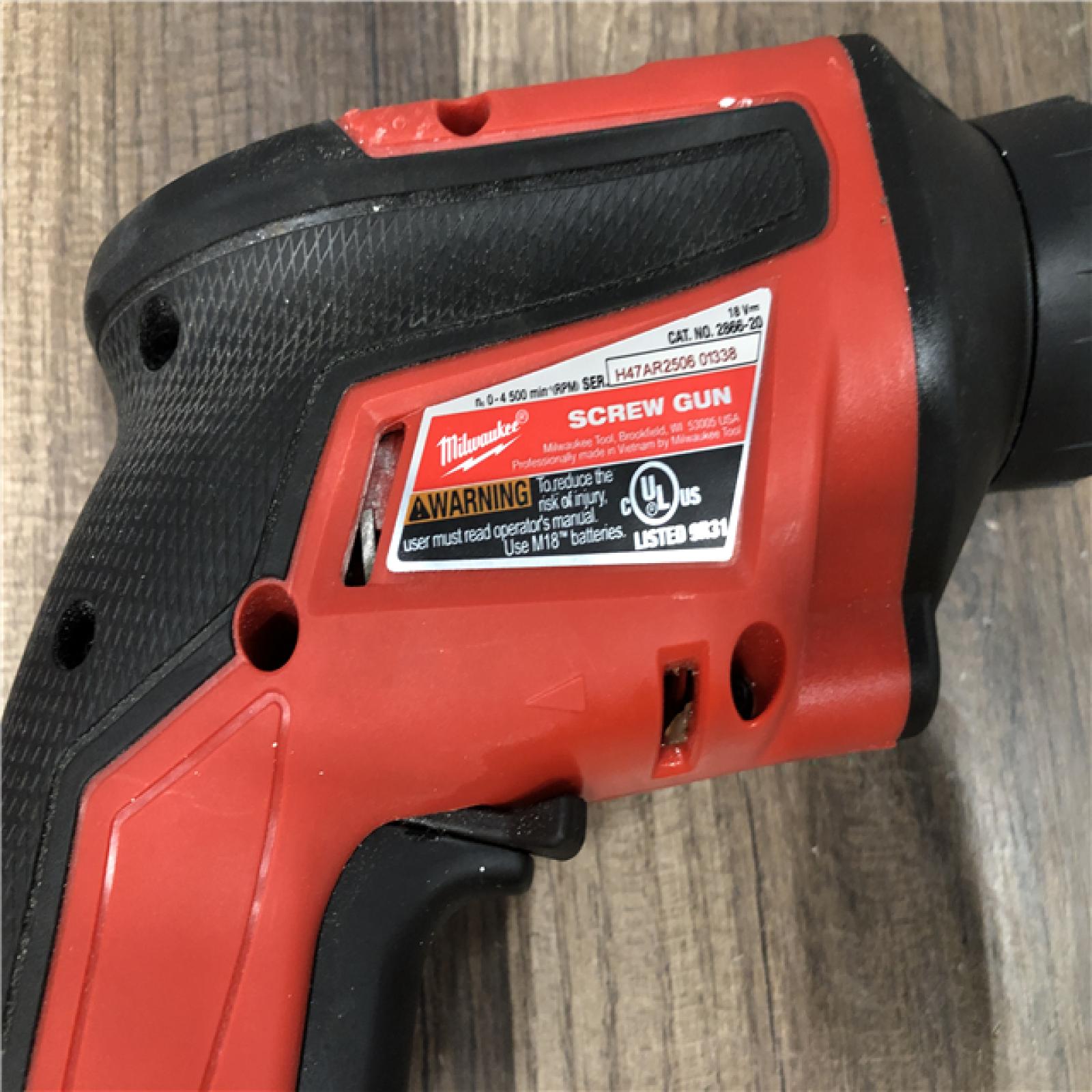AS-IS Milwaukee FUEL 18V Lithium-Ion Brushless Cordless Drywall Screw Gun (Tool-Only)
