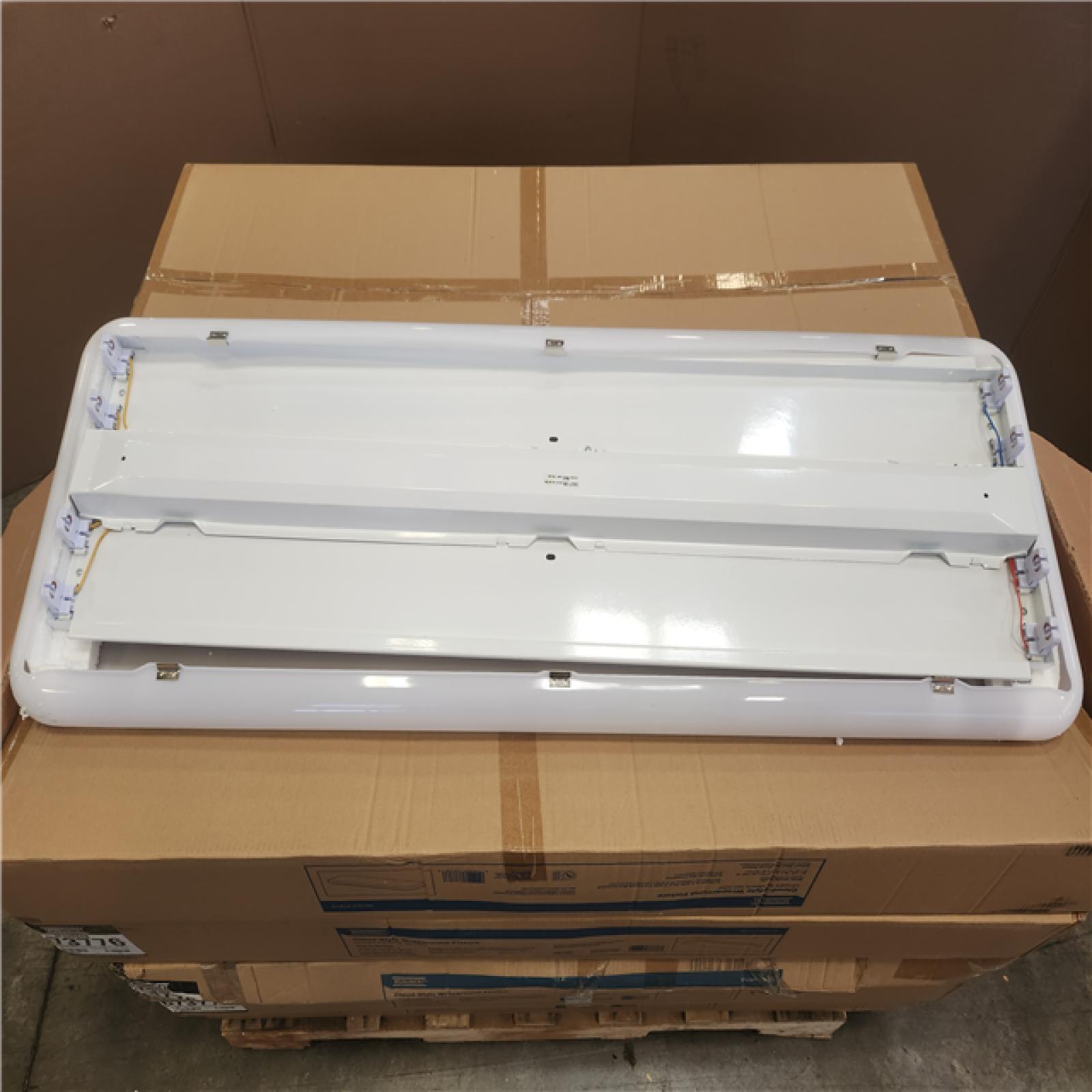 Phoenix NEW Monument 673776 4-Light White Rectangular Flushmount