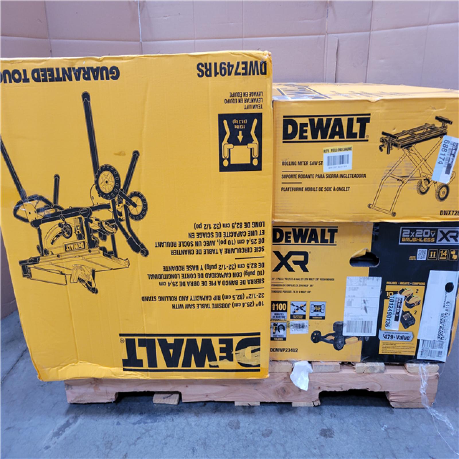 CALIFORNIA AS-IS TOOL PALLET