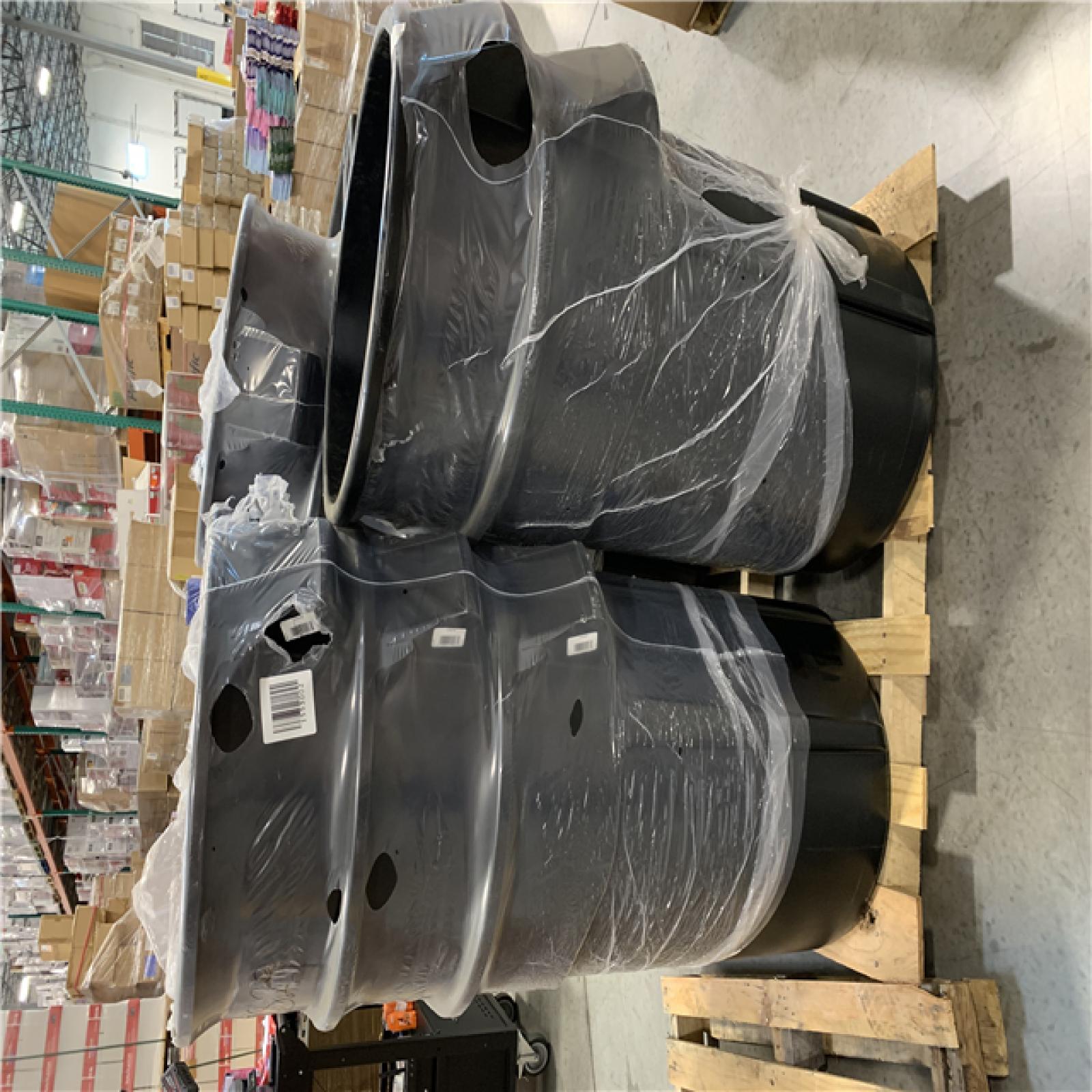 DALLAS LOCATION-NEW! RUBBERMAID COMMERCIAL PRODUCTS 55G BRUTE WASTE CONTAINER PALLET (11 UNITS)
