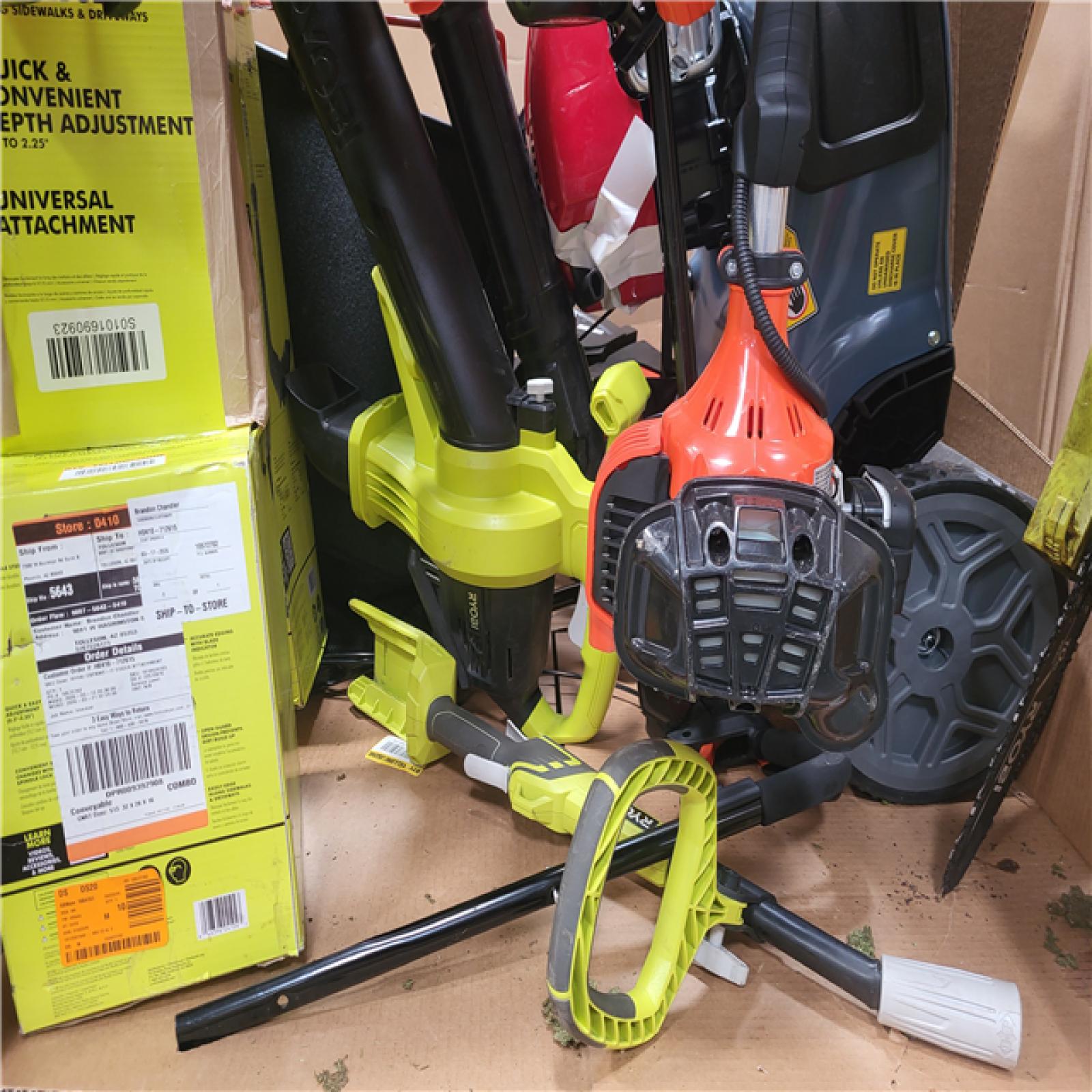 California AS-IS Outdoor Power Equipment