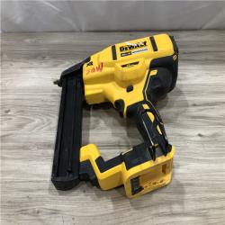 AS-IS DEWALT Cordless 18-Gauge Narrow Crown Stapler (Tool Only)