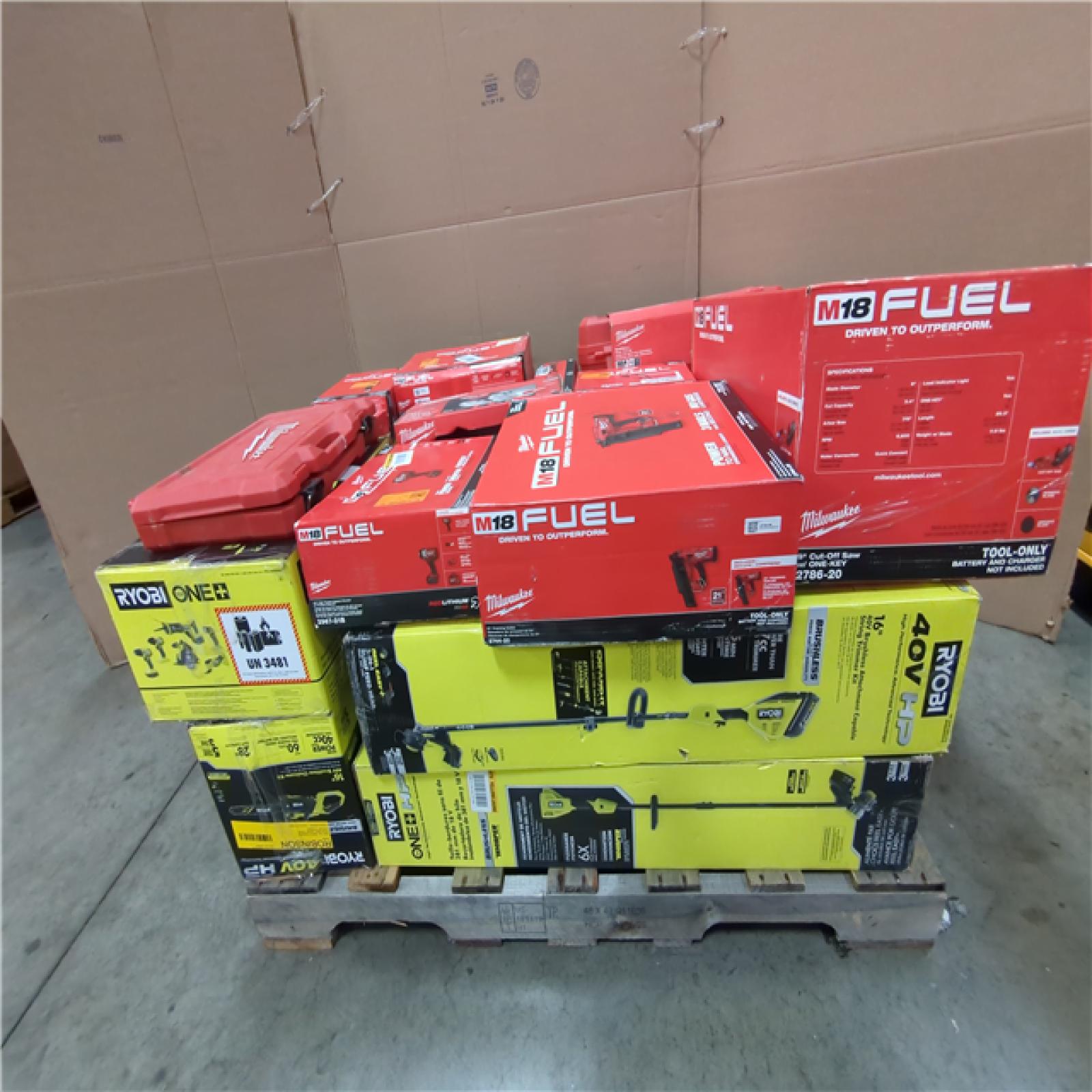 CALIFORNIA AS-IS TOOL PALLET